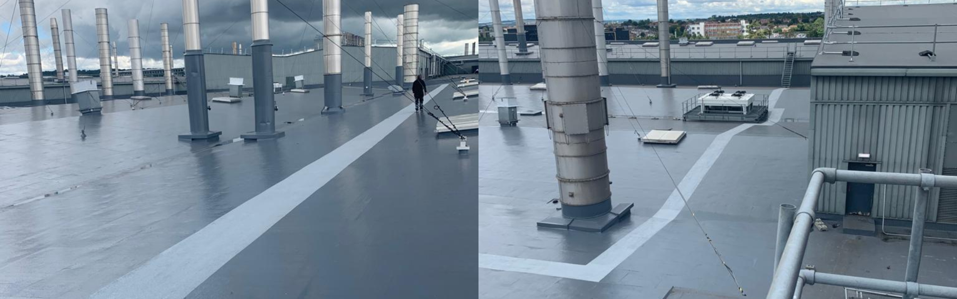 Commercial roof