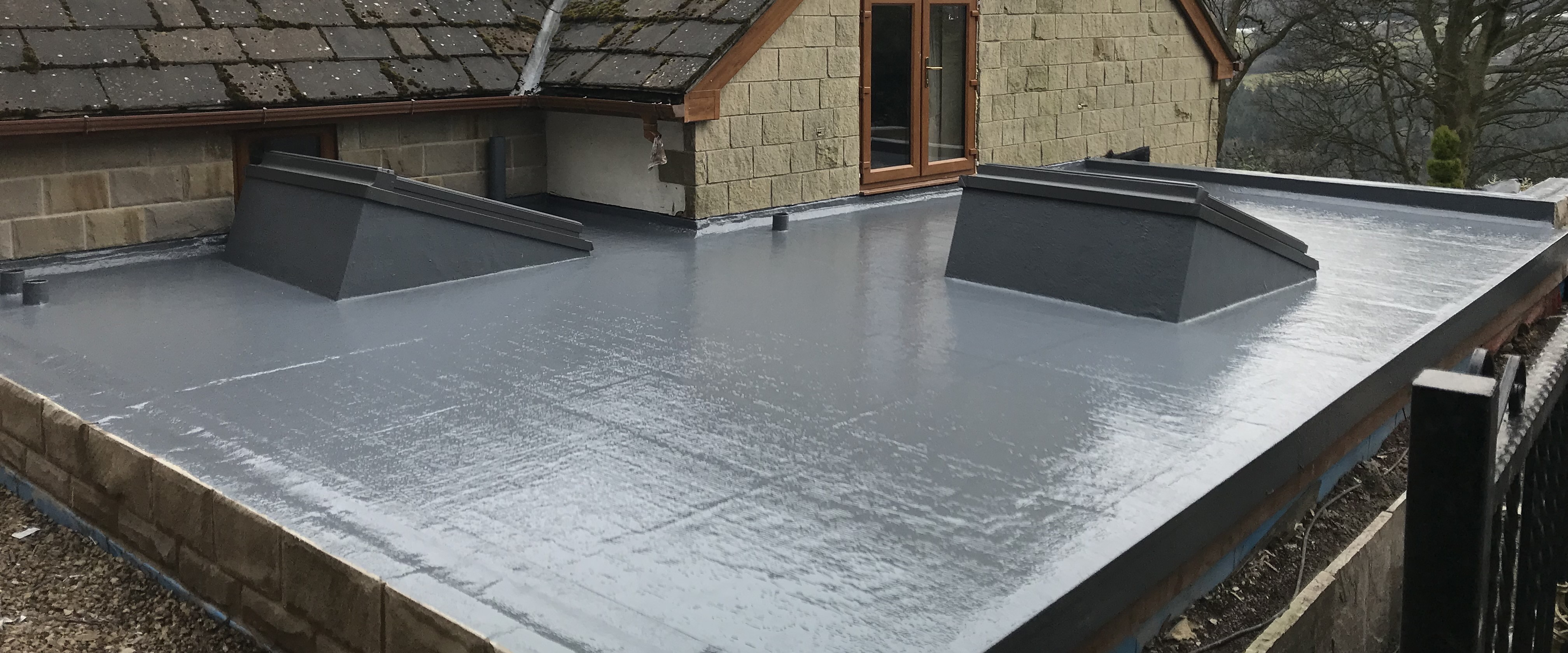 Pitched roof replacement