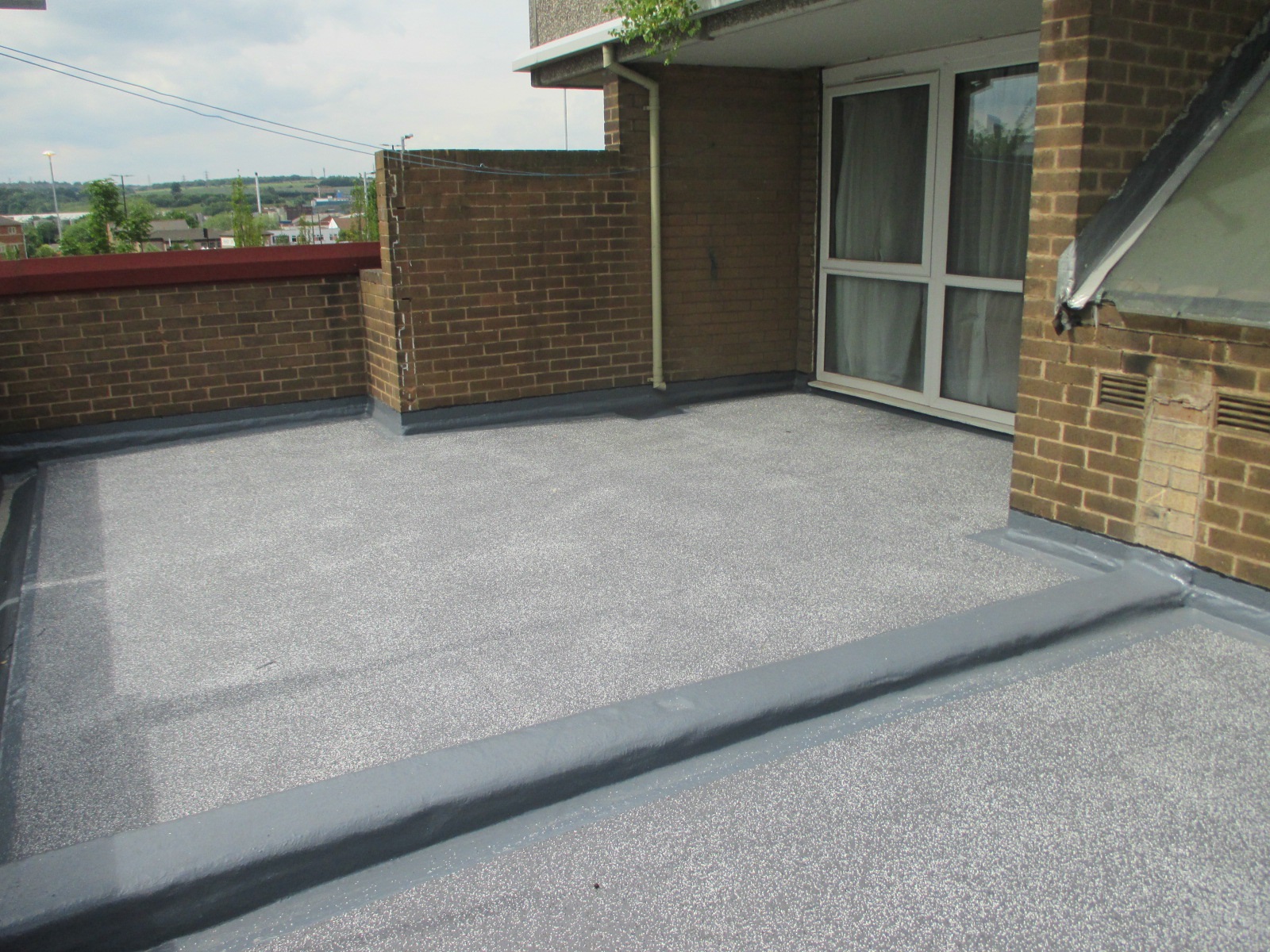 Commercial balcony waterproofing
