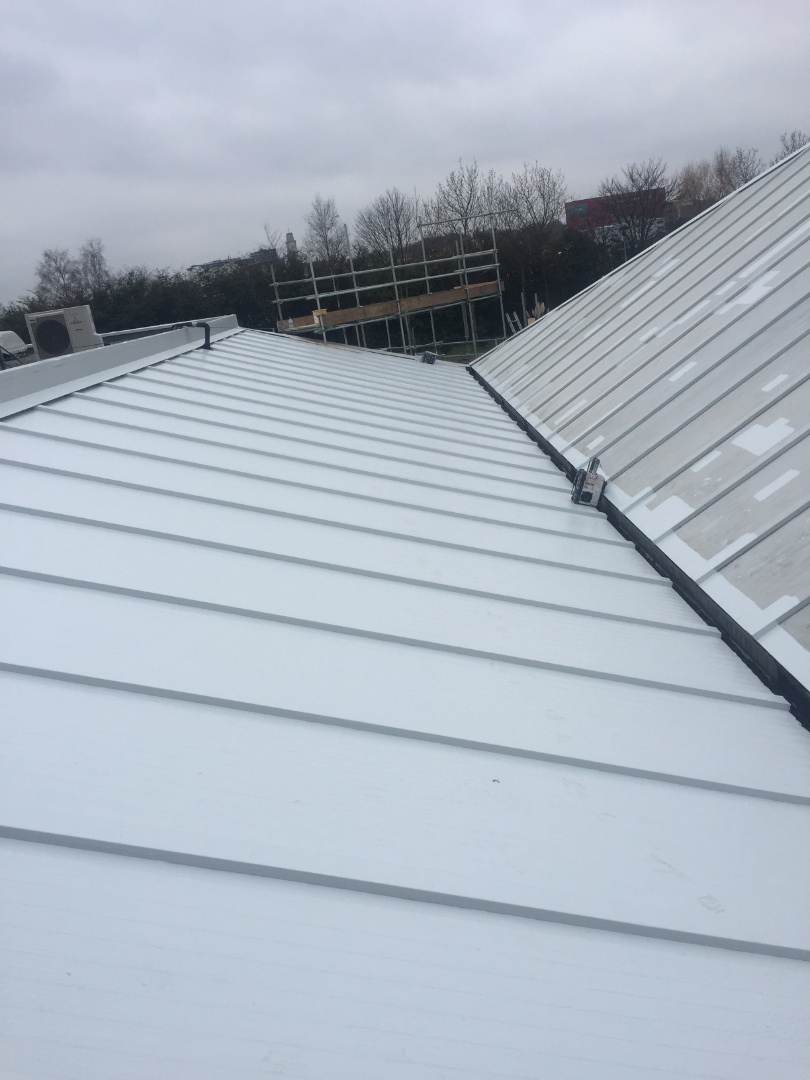 Metal roof treatment